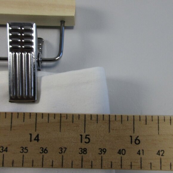 Club Monaco Capri Pants Women 6 White Cotton Blend Cropped Mid Rise Casual 288 - Picture 8 of 11